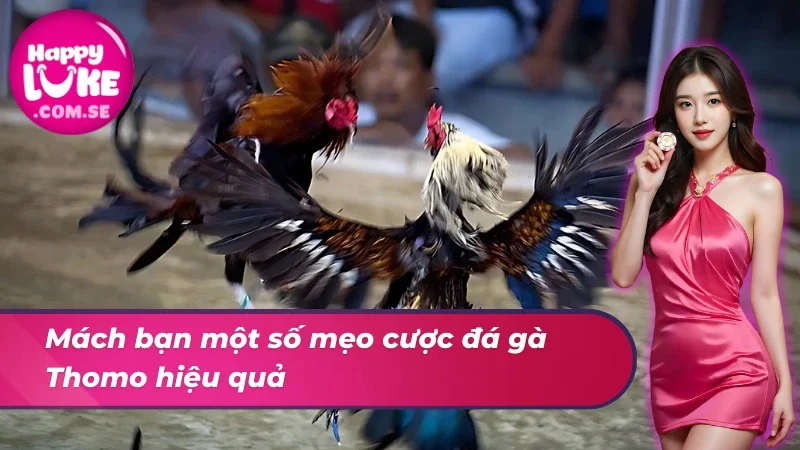 Một số mẹo cược đá gà Thomo hiệu quả